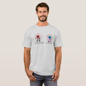 Lustiges Chemie-Witz-Shirt/BARIUM Element T-Shirt (Vorne ganz)