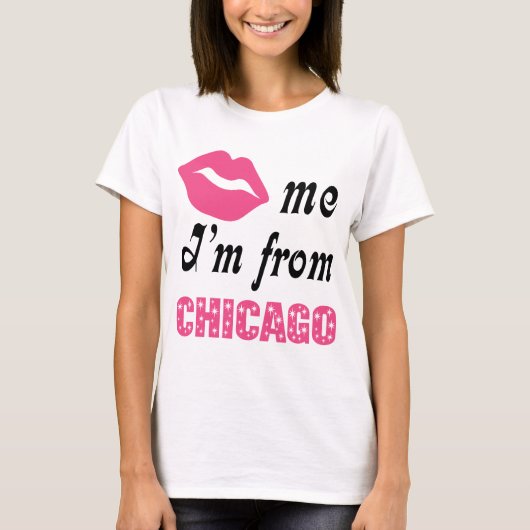 Lustiges Chicago T-Shirt (Vorderseite)