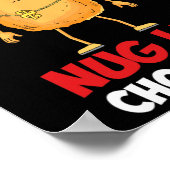 Lustiges Chicken Nugget nug Leben' Poster (Ecke)