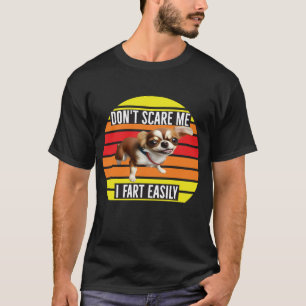 Lustiges Chihuahua-Hunde-Shirt - Erschreck mich ni T-Shirt