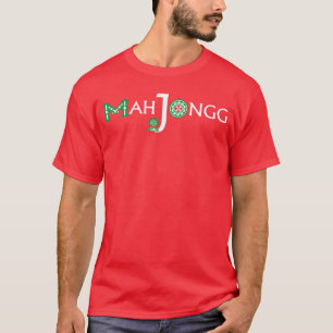 Lustiges chinesisches Mahjong-Spielbrett für Männe T-Shirt