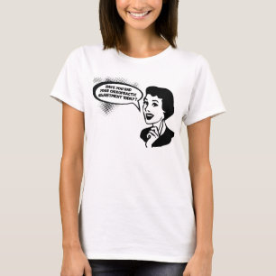Lustiges Chiropraktik-Werbung im Vintage-Look pers T-Shirt
