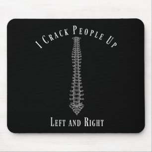 Lustiges Chiropraktiker Beruf Geschenk T-Shirt Mousepad