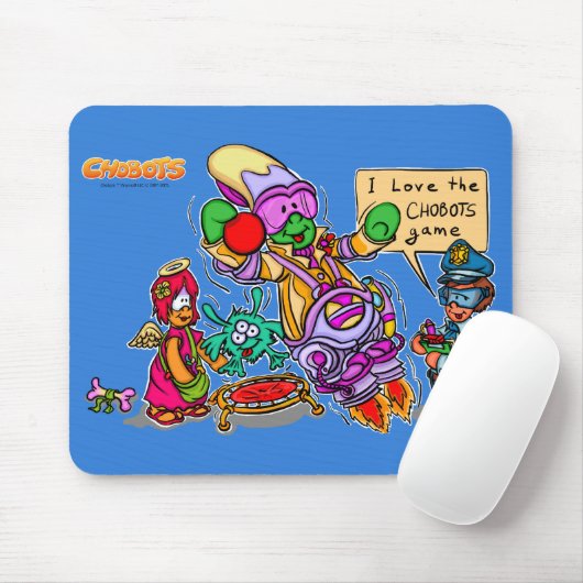 Lustiges Chobots Mousepad (Mit Mouse)