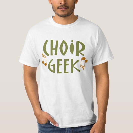Lustiges Chor-Aussenseiter-Musik-Geschenk T-Shirt (Vorderseite)