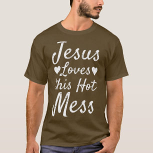 Lustiges christliches Geschenk für Frauen Jesus li T-Shirt