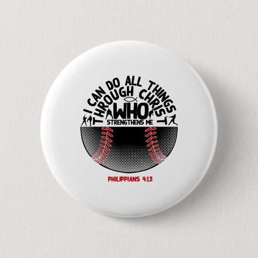 Lustiges christliches Geschenk für Jungen Mädchen  Button (Vorderseite)