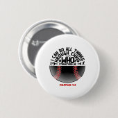 Lustiges christliches Geschenk für Jungen Mädchen  Button (Vorne & Hinten)