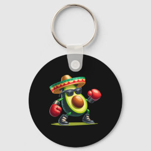 Lustiges Cinco De Mayo Avocado Boxen Liebhaber Mex Schlüsselanhänger
