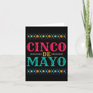 Lustiges Cinco De Mayo für die mexikanische Party Karte