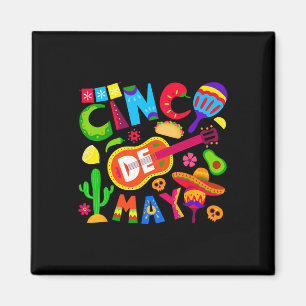 Lustiges Cinco De Mayo Mexikanischer 5 De Mayo Las Magnet