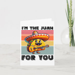 Lustiges Cinco De Mayo Vintage Mexikanisch Ich Bin Karte
