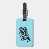 Lustiges Clarinet-Gewohnheits-Band Gepäckanhänger (Vorderseite vertikal)