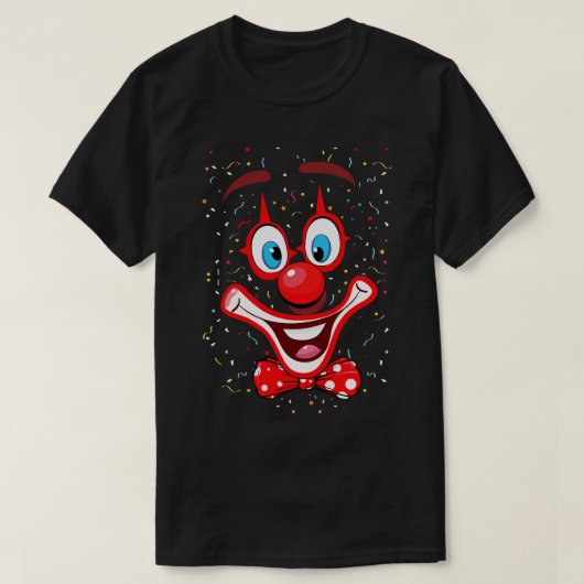 lustiges Clowface TShirt (Design vorne)