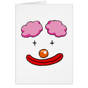 Lustiges Clowngesicht
