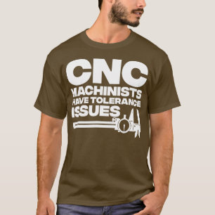 Lustiges CNC-Bediener-Design für Männer Papa-Masch T-Shirt