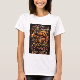 Lustiges Cockapoo-Geschenk Hundeshirt Cockapoo Bes T-Shirt