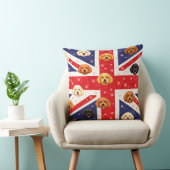 Lustiges Cockapoo-Geschenk | UK-Cockapoo-Kissen Kissen (Stuhl )