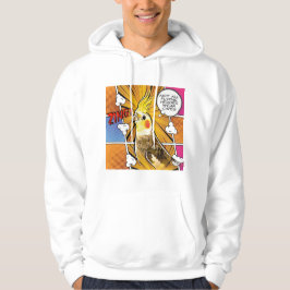 lustiges Cockatiel Hoodie