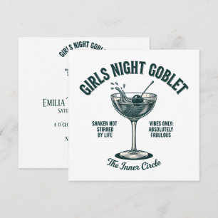 Lustiges Cocktail-Liebhaber-Martini-Party-Geschenk Einladung