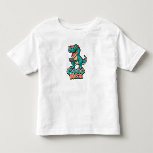 Lustiges Code Rex T-Shirt - Süßer Dinosaurier Code