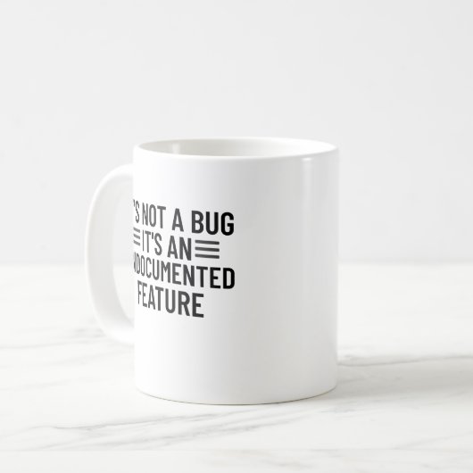 Lustiges Coding-Geschenk Programmierer Softwareent Kaffeetasse (Vorderseite Links)