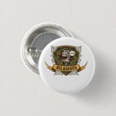 Lustiges Comedy-T-Shirt Button (Vorne & Hinten)