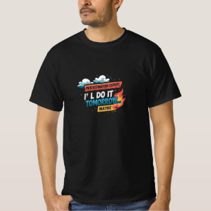 Lustiges Comic-Zitat-T-Shirt (Value Tee) T-Shirt