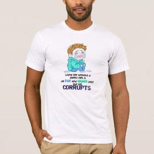Lustiges Computerfehler Korrupte Datei Gamer Meme T-Shirt