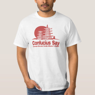 Lustiges Confucius-T-Shirt T-Shirt
