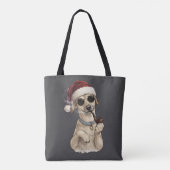 Lustiges Cooles Hund Frohes Neujahrsdesign Tasche (Rückseite)