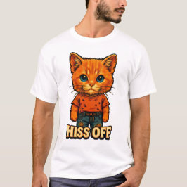 Lustiges Cooles Katze Zitat T-Shirt