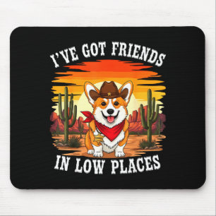 Lustiges Corgi-Design für Männer Frauen Kinder Hun Mousepad