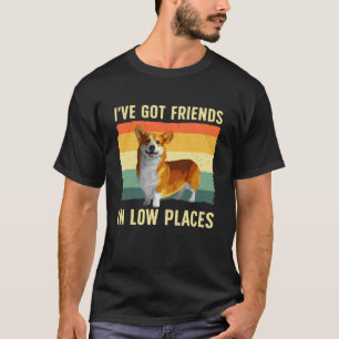 Lustiges Corgi-Design für Männer Frauen Kinder Hun T-Shirt