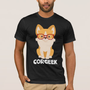 Lustiges Corgi-Welpen-Hundeliebhaber-Geschenk Cart T-Shirt