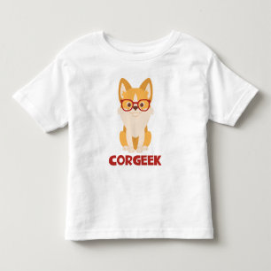 Lustiges Corgi-Welpen-Hundliebhaber-Geschenk Cute Kleinkind T-shirt