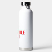 Lustiges Cornhole-Geschenk Farbverlauf Trinkflasche (links)