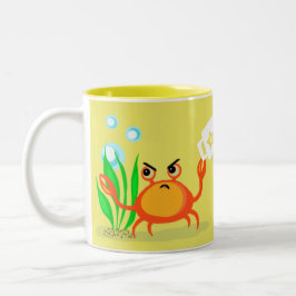 Lustiges Crabby ohne die Tasse meines
