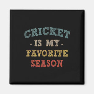 Lustiges Cricket ist meine Lieblings-Saison-Sport Magnet