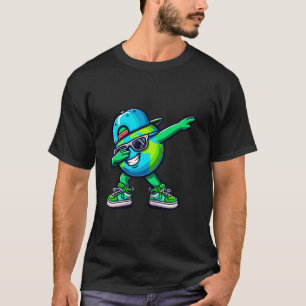 Lustiges Dabbing-Erde-Shirt für Kinder, Jugendlich T-Shirt