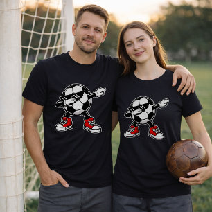Lustiges Dabbing Fußball T-Shirt