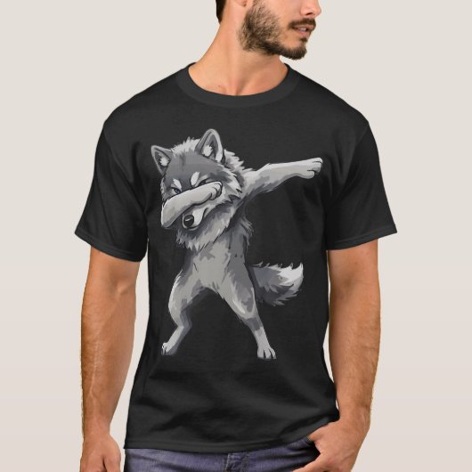 Lustiges Dabbing T-Shirt (Vorderseite)