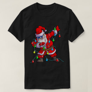 Lustiges Dabbing-Weihnachtsmann-Weihnachtsdesign T-Shirt