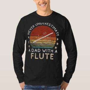 Lustiges Dad-Flöten-T-Shirt - Der musikalische Wit T-Shirt