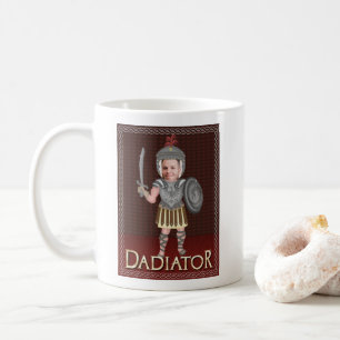 Lustiges Dadiator Vater-Foto kundenspezifisches Kaffeetasse