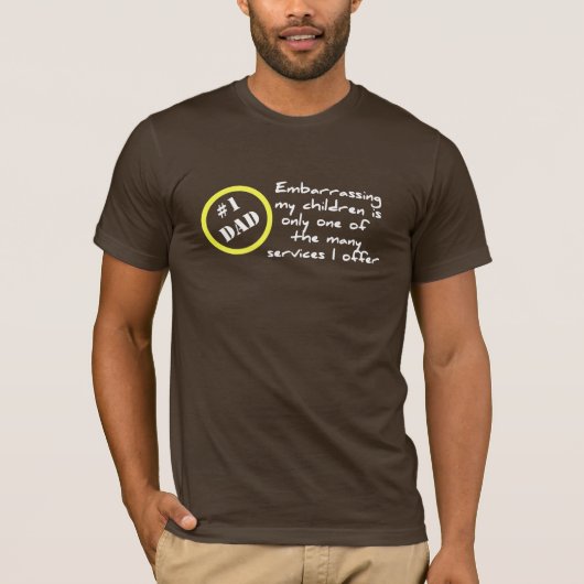 Lustiges Dadism, bester Vater-T - Shirt (Vorderseite)