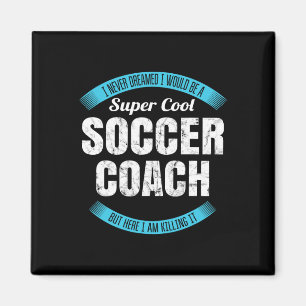 Lustiges Dankeschön-Geschenk für Fußballtrainer Magnet