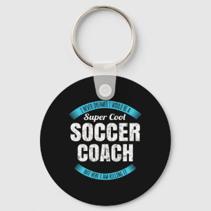 Lustiges Dankeschön-Geschenk für Fußballtrainer Schlüsselanhänger