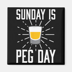 Lustiges Desi Punjabi Peg Day Sikh Zitat Geschenk  Magnet