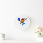 lustiges Design auf Uhr (Zuhause)